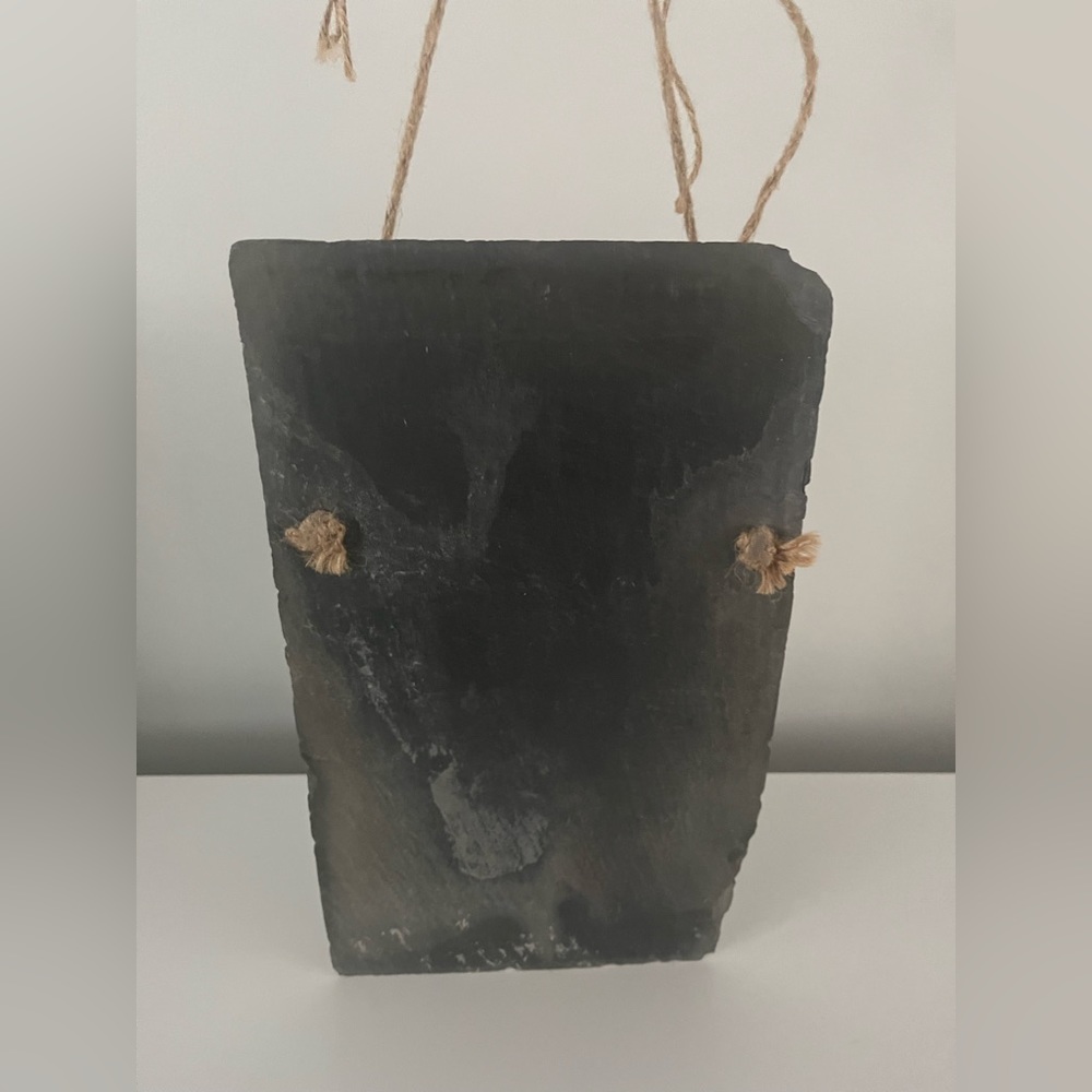 Antique black slate